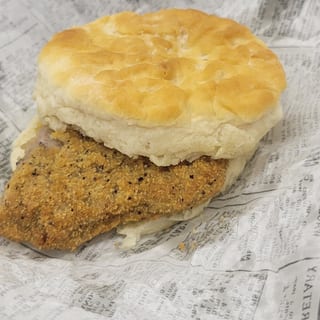 Country Fried Steak Biscuit