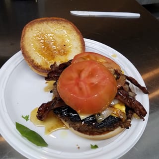 Whiskey Bacon Burger