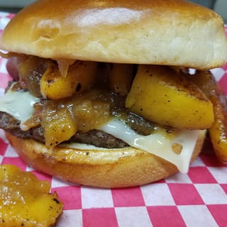 Peach Burger