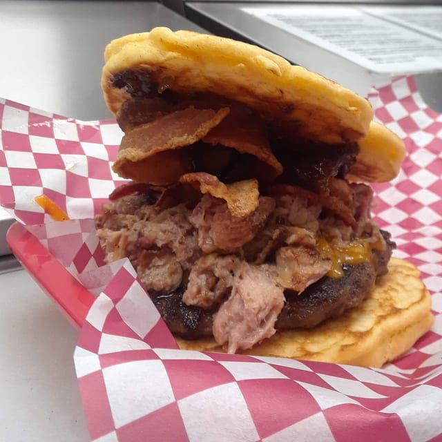 Defibrillator Burger.