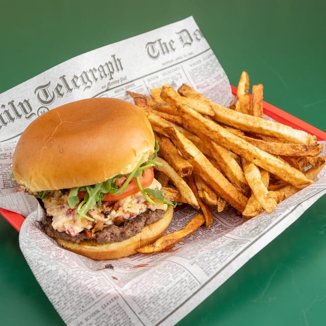 Carolina Caviar Burger.